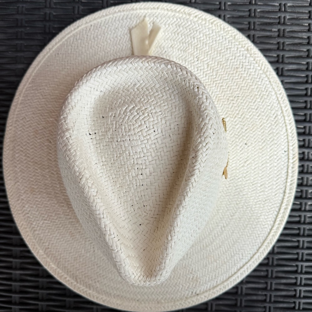 Freya Wanderer packable straw hat.